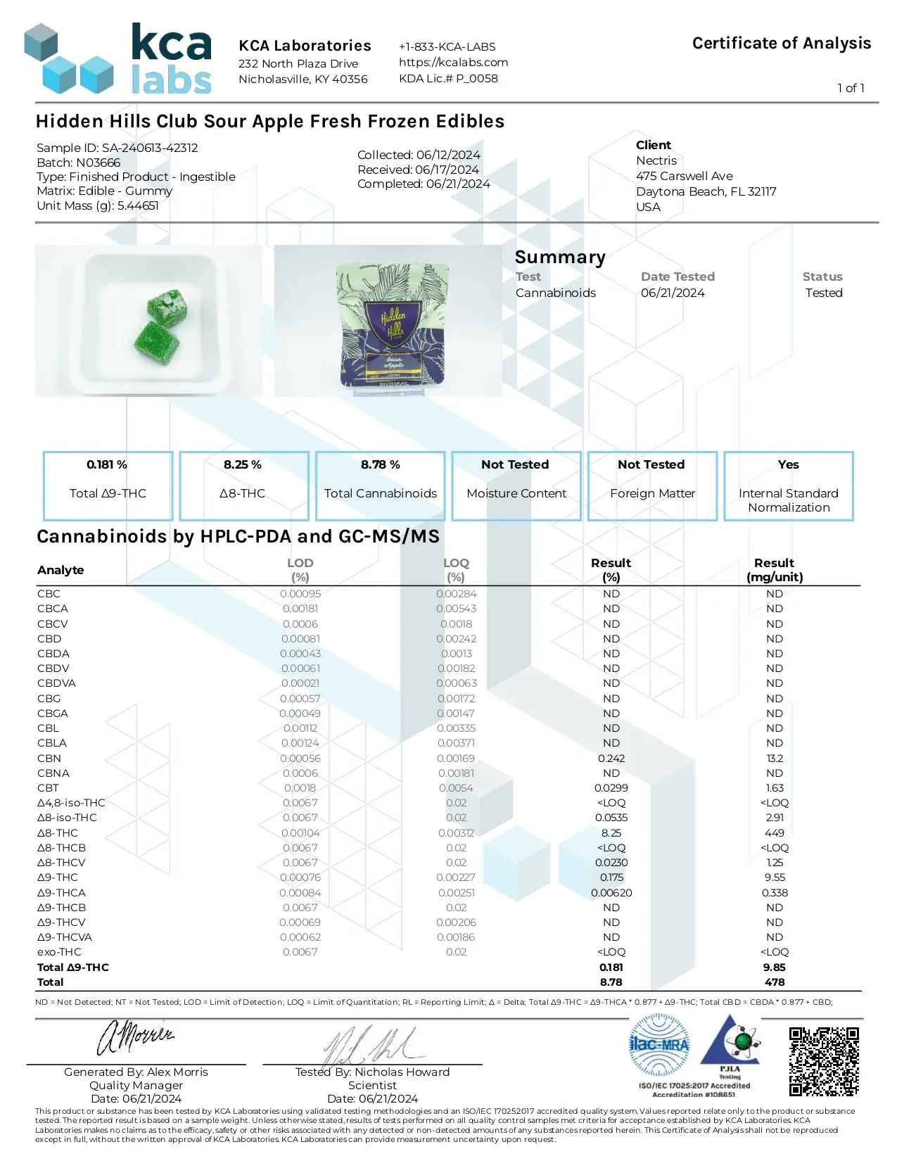 1000mg THCa Gummies | Sour Apple - Image 2