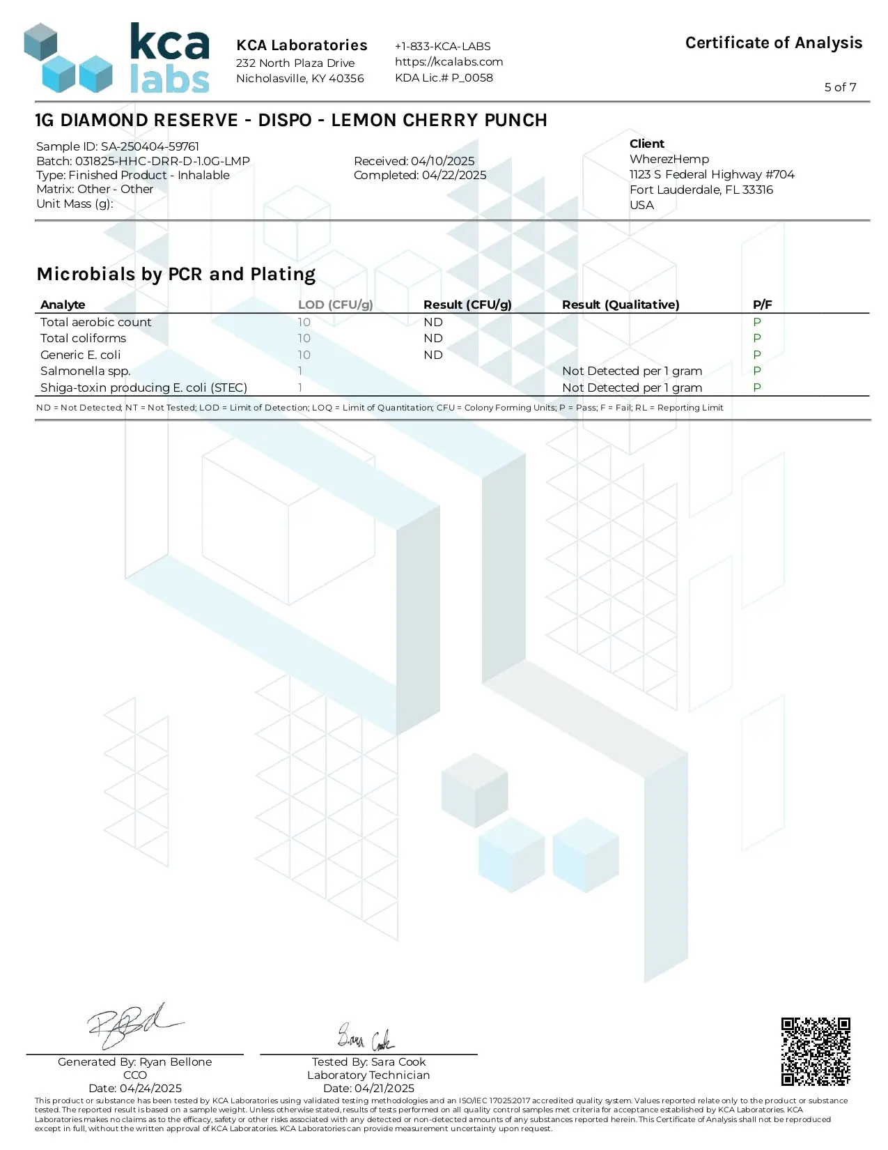 1G THCA Disposable | Lemon Cherry Punch | Sativa - Image 4